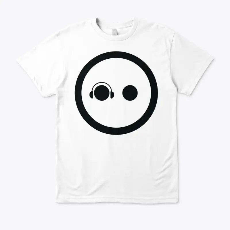 DJNOTADJ ECO UNISEX BLACK AND WHITE T